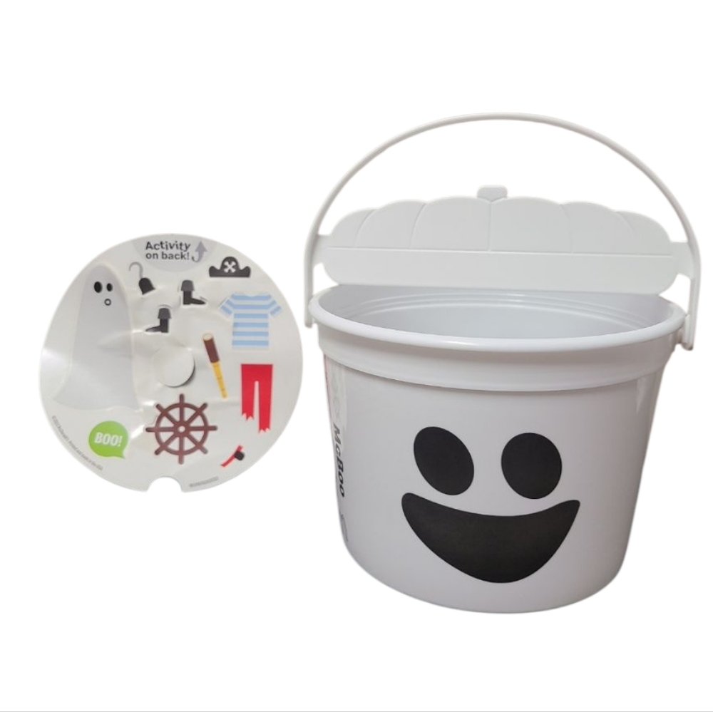 McDonalds Ghost Halloween Bucket